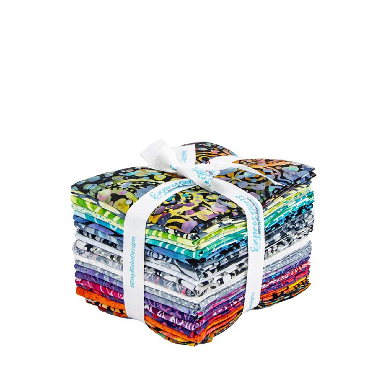 Expressions Batiks Fat Quarter Bundle in Splatter by Riley Blake Designs for Riley Blake (FQ-23396-20)